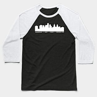 Philadelphia - White Baseball T-Shirt
